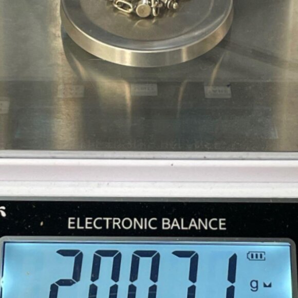 Vintage Baby Themed Bracelet, 925 Sterling Silver, Newborn Theme Link - RARE - Picture 13 of 14